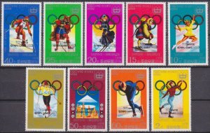 1979 Korea North A1683-1689+90-91 1980 Olympic Games in Lake Placid 20,00 €