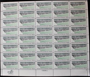 U.S.#2109 Vietnam Vets Memorial 20c Pane of 40, MNH.  O/S Ship,  P#3 LR