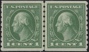 U.S. 412 VF++ NH GL PAIR (12618) 