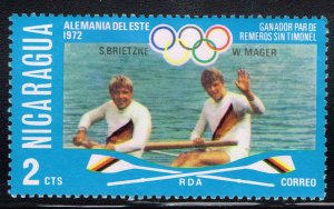 Nicaragua ~ #1023 ~ Olympic Rowing ~ MNG