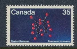 Canada  SG 988 Used no postal cancel no gum