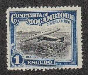 Mozambique Company Plane Over Beira (Scott #C11) MLH 