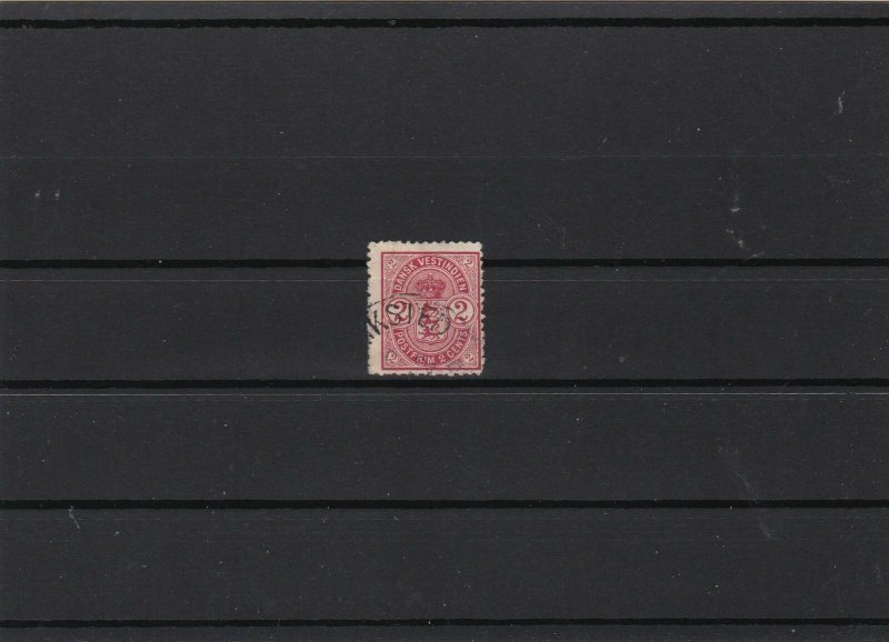 danish west indies 1902 8 on 10 part gum  stamp ref r9678