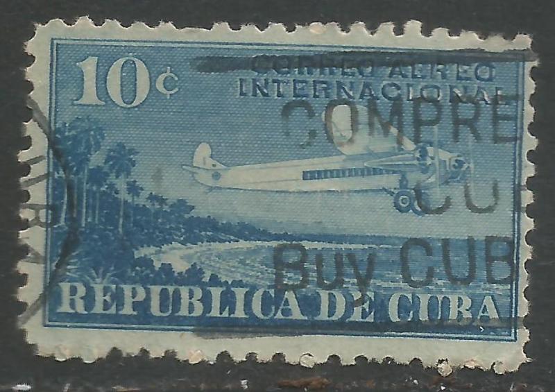 CUBA C5 VFU AIRPLANE O567-6