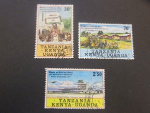 Kenya Uganda Tanganyika 1971 Sc 238-9,41 FU