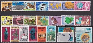 NIGERIA 1970s various different commem sets etc...........................A3536