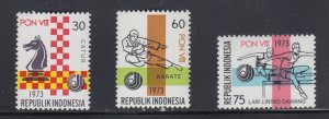Indonesia     847-49   mnh      $ 6.50
