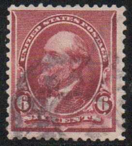 MALACK 224 VF, light cancel, bold color! c3675