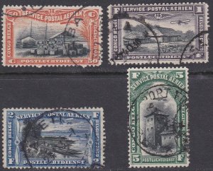 Belgian Congo Sc #C1-C4 Used