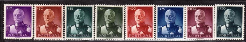 $Portugal Sc#650-657 M/HH, complete set, Cv. $96.60