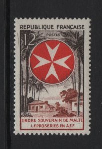 France  #797  MNH  1956  knights of Malta