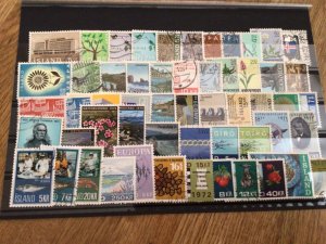 Iceland Island used  mixed stamps A12283