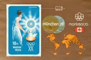 Hungary Olympics Lot 8 , 1 souvenir sheet