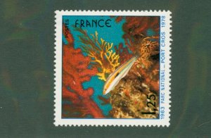 FRANCE 1605 Thinned MNH BIN $0.80