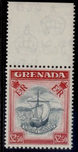 GRENADA QEII SG204, $2.50 slate-blue & carmine, NH MINT. Cat £42.