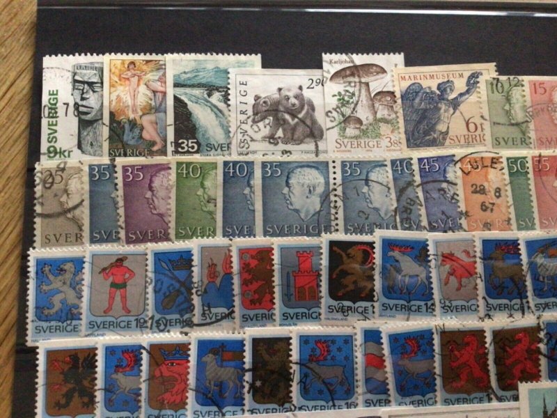 Sweden mounted mint or used stamps  A12380