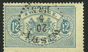 Sweden # O18, Used