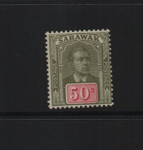 Sarawak 1918 Sg60 50c unmounted mint