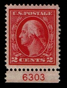 Scott #406 XF/Sup-OG-NH.