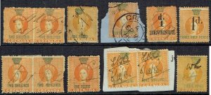 GRENADA Revenues: Queen Victoria useful range of duplicated - 41357