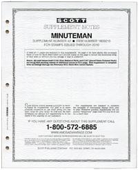 Scott's US Minuteman Supplement 2010, 04322