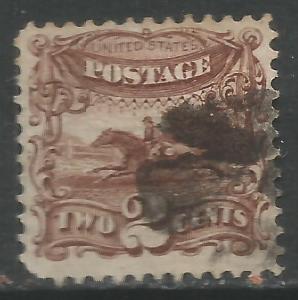 UNITED STATES 113 VFU POST HORSE 1869 Z5946