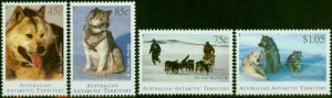 A.A.T 1994 Huskies Set of 4 SG104-107 V.F MNH (2)