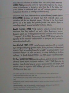 ​UNITED STATES-2010 SC#4444  ABSTRACT EXPRESSIONISTS-PAINTING-MNH S/S SHEET VF