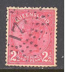 Australia Queensland Sc # 92 used (RS)