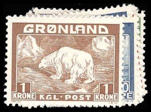 GREENLAND 1-9  Mint (ID # 94080)