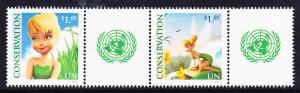 1047a United Nations 2012 Tinker Bell  MNH