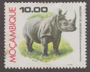 Mozambique 565 Rhinoceros 1977