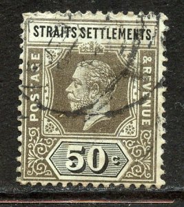 Straits settlements # 164, Used.