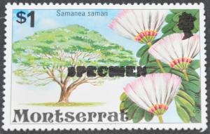 DYNAMITE Stamps: Montserrat Scott #351  Specimen