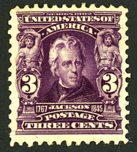 U.S. #302 MINT OG HR