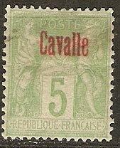 France Off Turkey Cavalle 2 Cer 2 MLH VF 1893 SCV $21.00