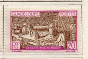 Guadeloupe 1928 Early Issue Fine Mint Hinged 20c. 151824