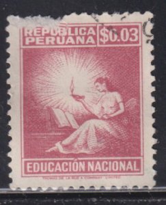 Peru RA35 Education 1952