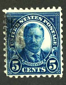 U.S. #586 USED