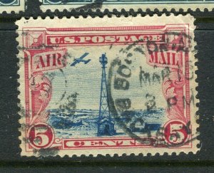 USA; 1928 early Airmail issue fine used Shade of 5c. value