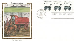 #2130 Oil Wagon 1890s PNC Colorano FDC