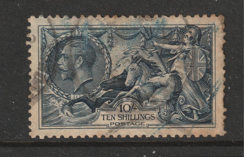 Great Britain a used KGV 10/- from the 1934 set