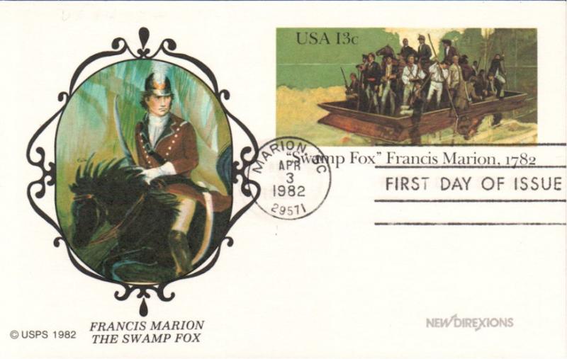 #UX94 Francis Marion New Direxions FDC