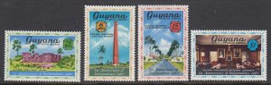 Guyana 28-31 Independence mint