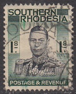 Southern Rhodesia 50 Used CV $0.25