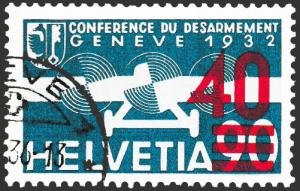 Switzerland Scott C25 Used.