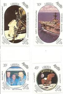 Liberia 1125-1128 MNH