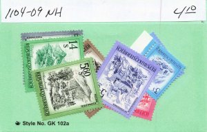 AUSTRIA   1104-1109   MNH