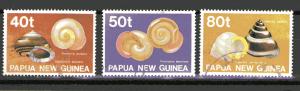 Papua New Guinea 751-753 used