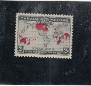 CANADA # 85 VF-MNH 2cts IMPERIAL PENNY POSTAGE /LAVENDER /BLK,CARM -#02 CV $180